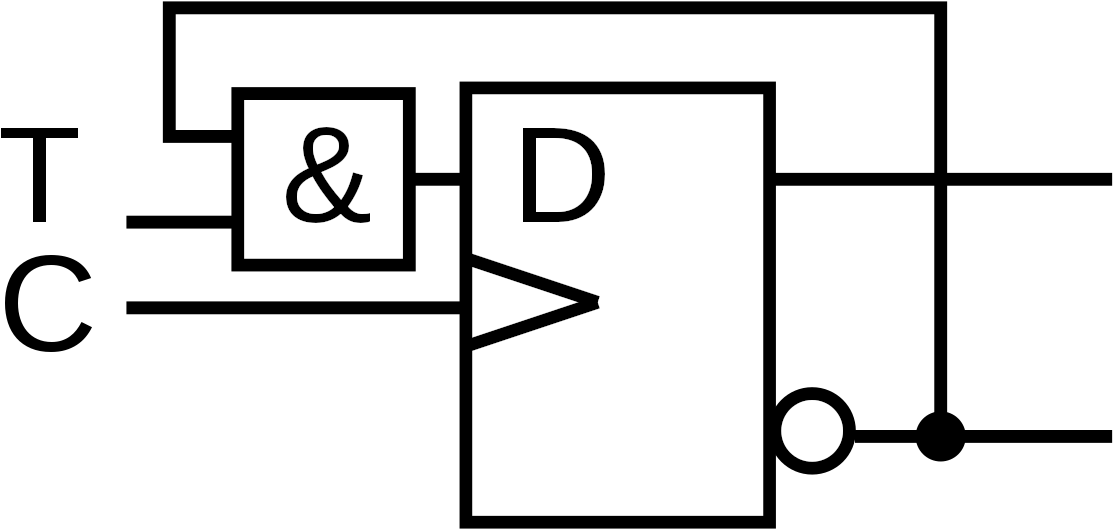 Jk Klopný Obvod Schématická Znacka Clipart (1200x600), Png Download