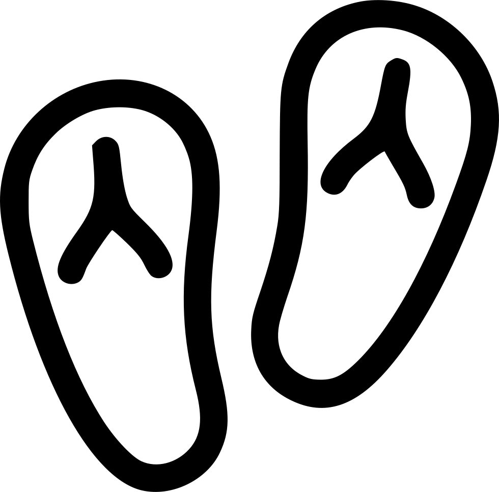 Flip Flops Clipart - Full Size Clipart (#5609427) - PinClipart