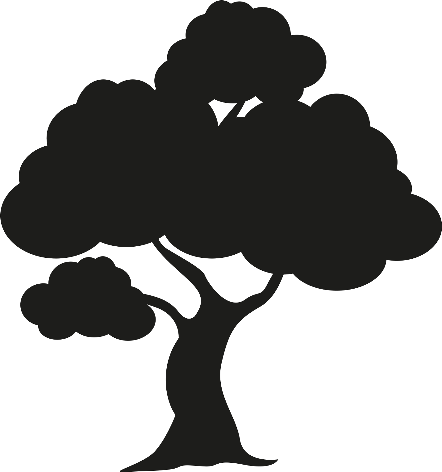 Silhouette Clipart (1925x1573), Png Download