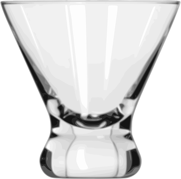 Drinking Glass Clipart - Cocktail Glass - Png Download (640x632), Png Download