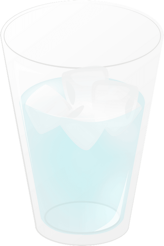 Glass Water Clipart - Pint Glass - Png Download (533x800), Png Download