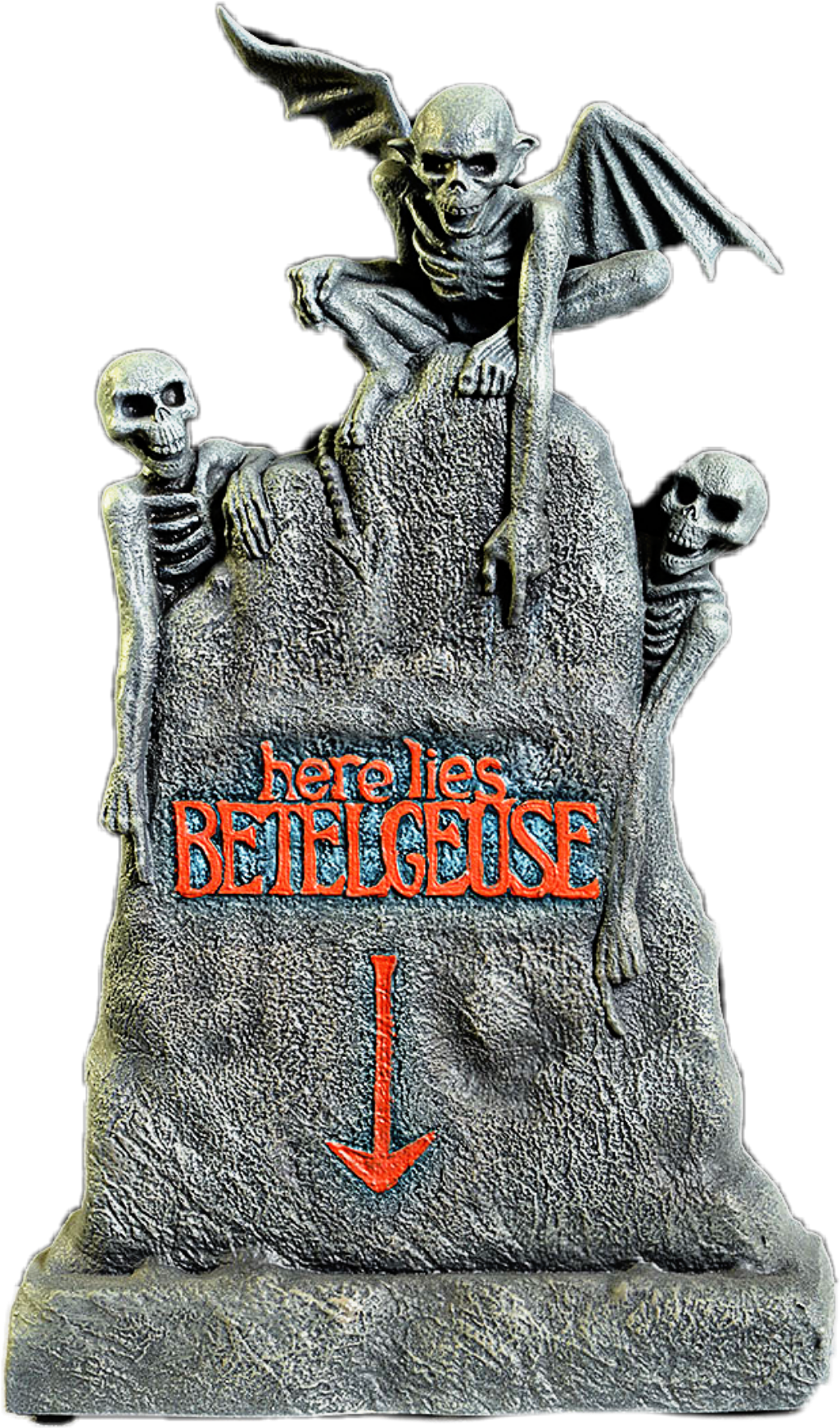 #freetoedit #beetlejuice #tombstone - Statue Clipart (2289x2289), Png Download