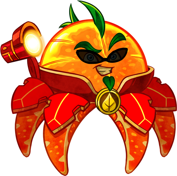 Plants Vs Zombies™ Stickers Messages Sticker-5 - Plants Vs Zombies Heroes Citron Clipart (615x612), Png Download