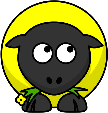 Cartoon Sheep Clipart (1024x1024), Png Download