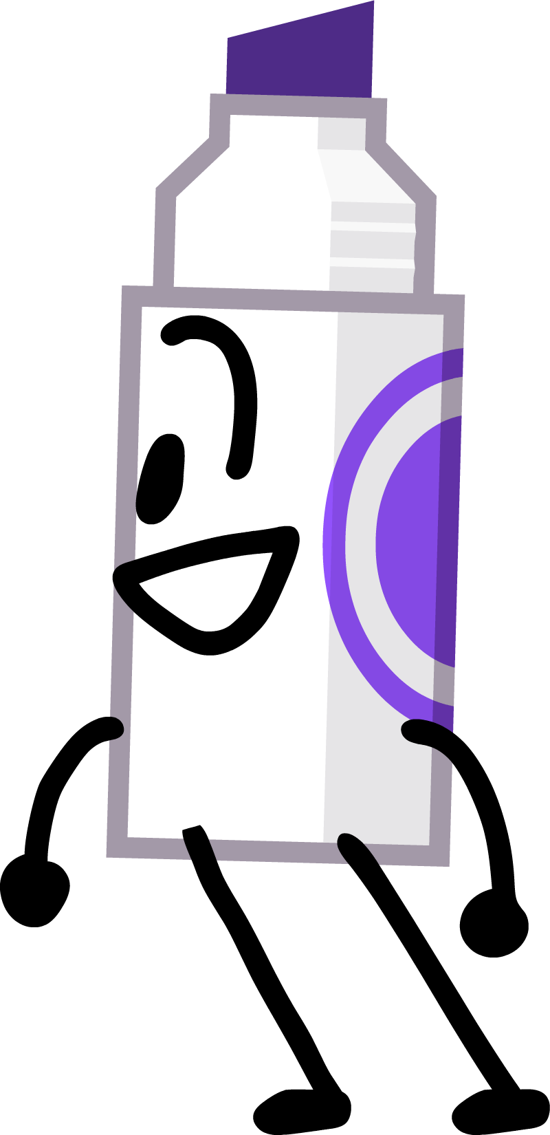 Battle For Dream Island Wiki - Marker From Bfdi Clipart (800x1650), Png Download