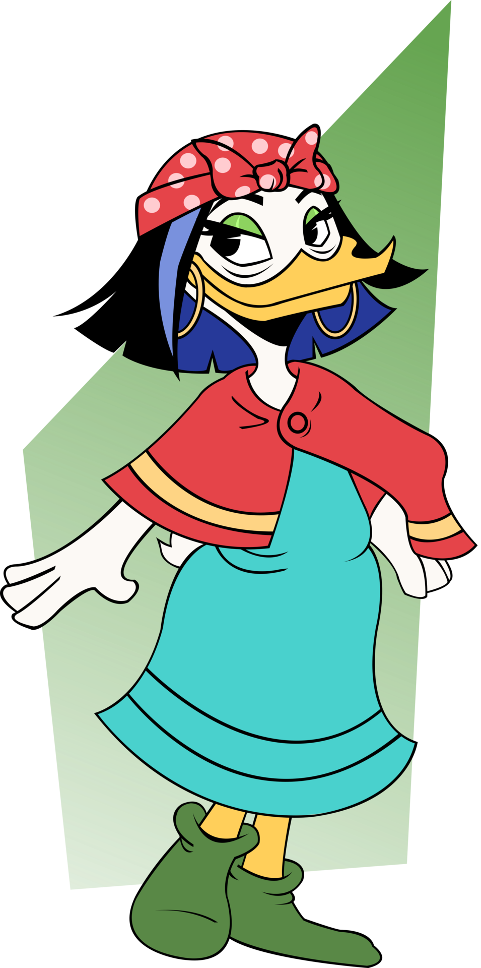 Present For @mitty3c
colored Fortuneteller Magica Cause - Cartoon Clipart (955x1920), Png Download