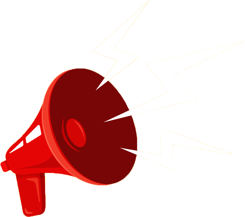 Megafone Vermelho Desenho Clipart Full Size Clipart 5612630 Pinclipart