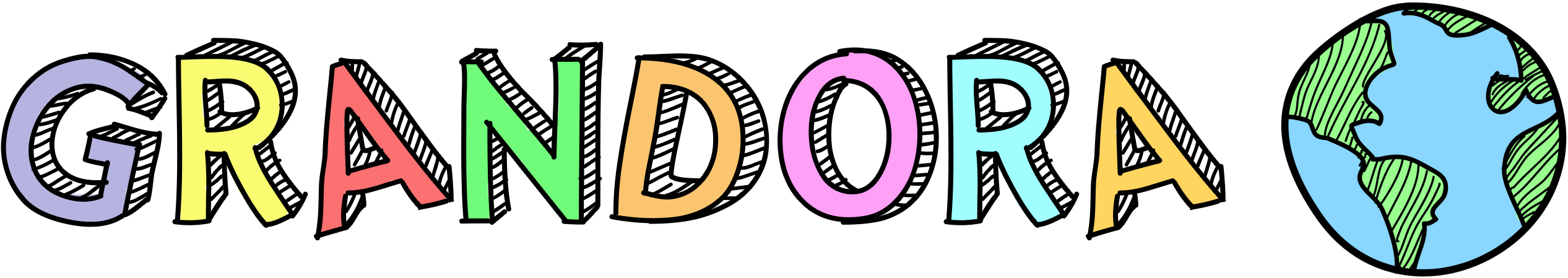 Grandora - Graphic Design Clipart (2683x1239), Png Download