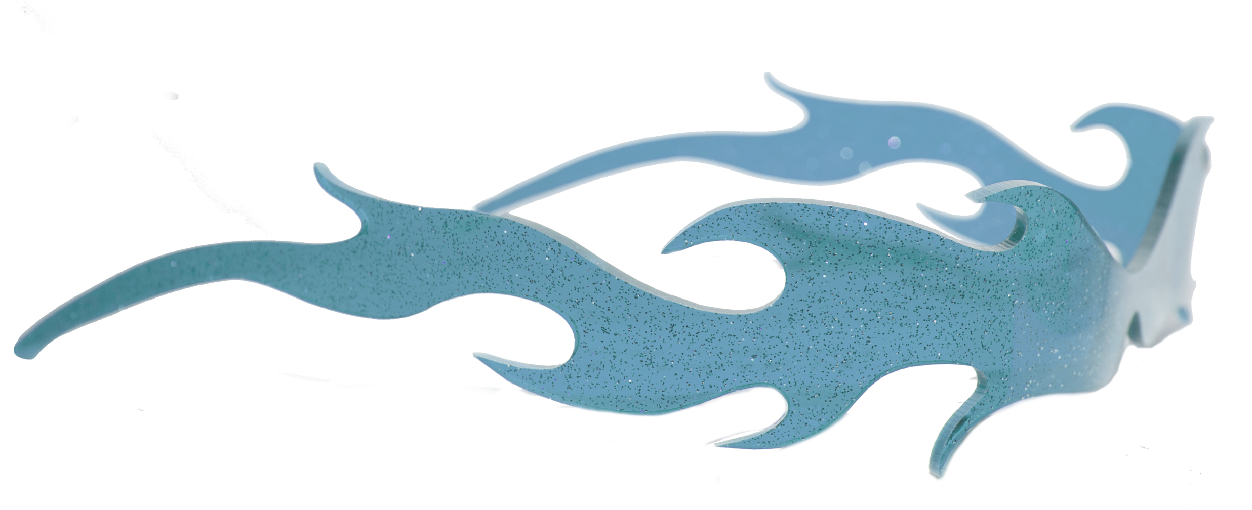 Blue Flames, Planets, Mystic, Dan - Flamethrower Clipart (2473x1008), Png Download