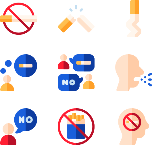 Quit Smoking Icons Clipart (600x564), Png Download