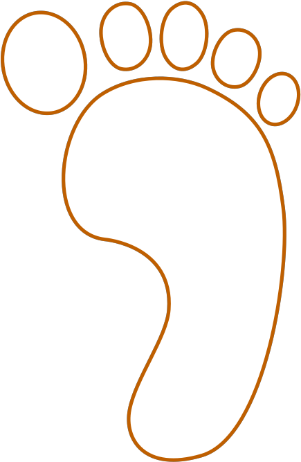 Footprints Svg Clip Arts - Clip Art - Png Download (1024x1024), Png Download