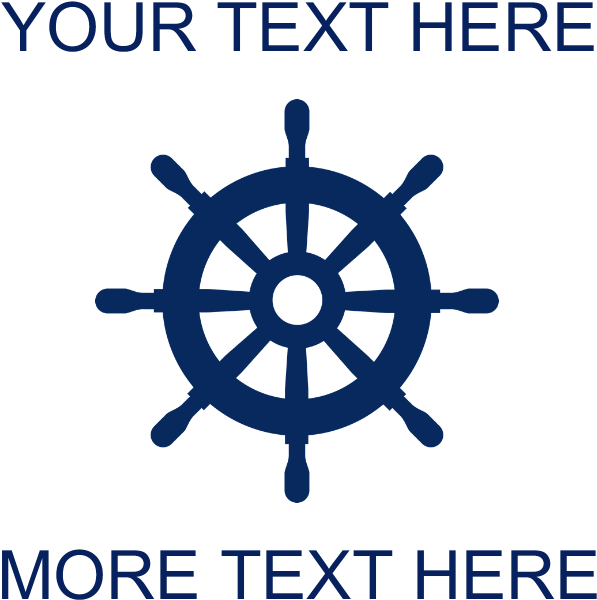Ship Wheel Clipart , Png Download - Pirate Ship Wheel Vector Transparent Png (597x600), Png Download