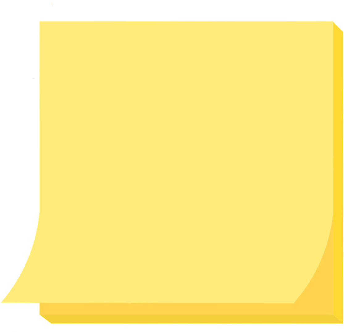 Transparent Postit Note Clipart - Yapışkan Not Kağıdı Png (630x605), Png Download