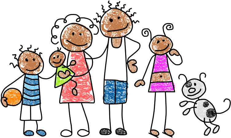 Typing Clipart Asdf - Families Clipart - Png Download (800x533), Png Download