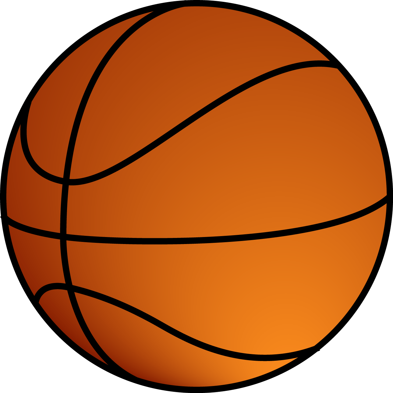 Basketball Clip Art - Png Download (1290x1290), Png Download
