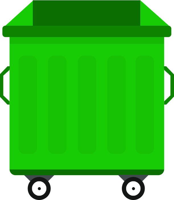 Bin Clipart (611x700), Png Download