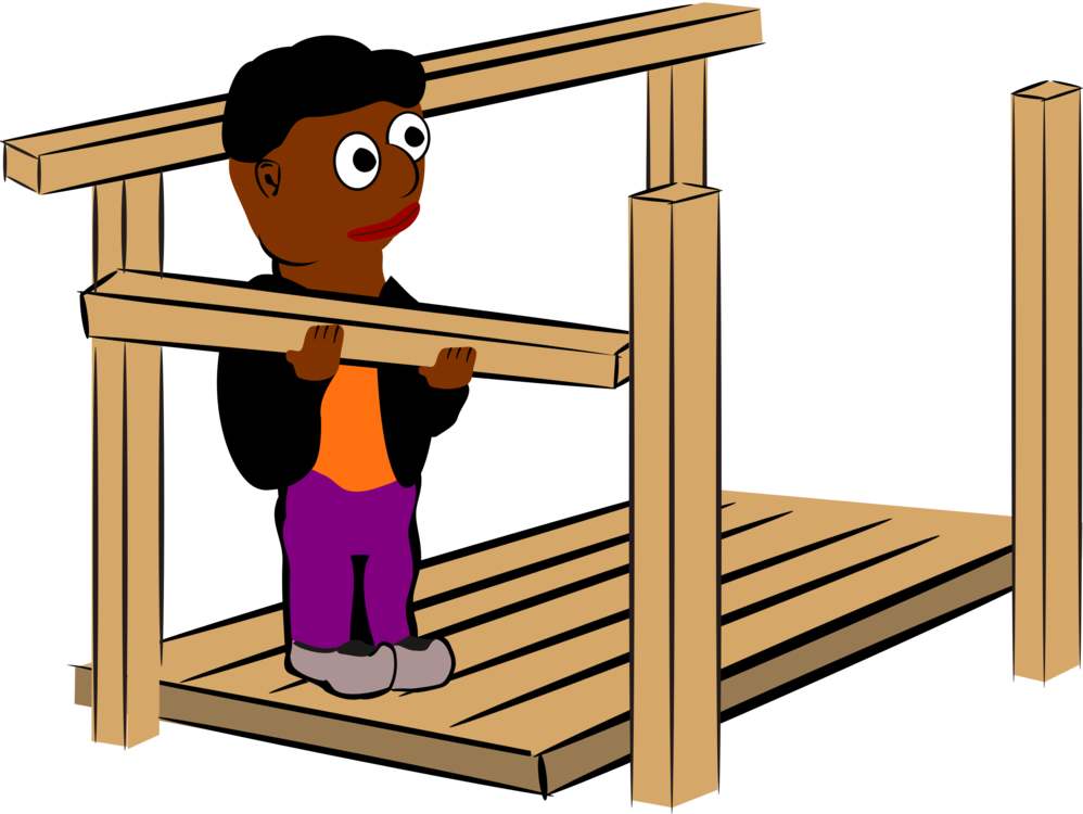 Angle,cartoon,wood - Building Construction Svg Cartoon Clipart (998x750), Png Download