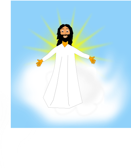 Jesus Christ Vector Image - Illustration Clipart (600x600), Png Download