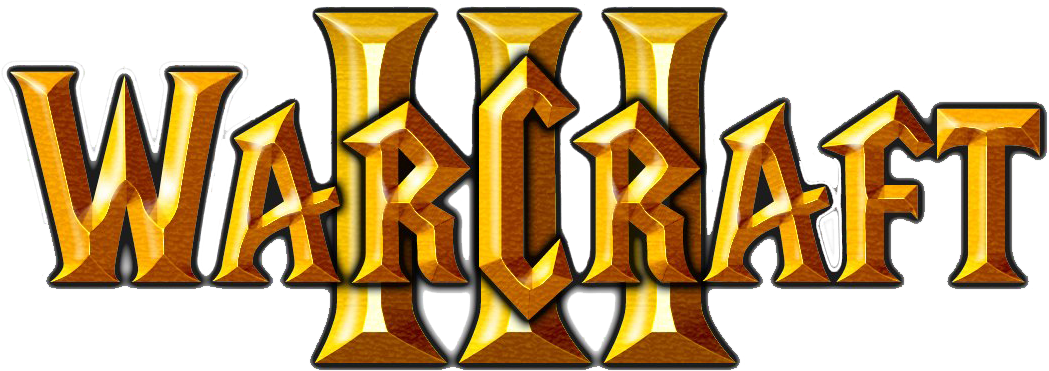Warcraft Logo Png Clipart - Warcraft Iii Logo Png Transparent Png (1200x544), Png Download