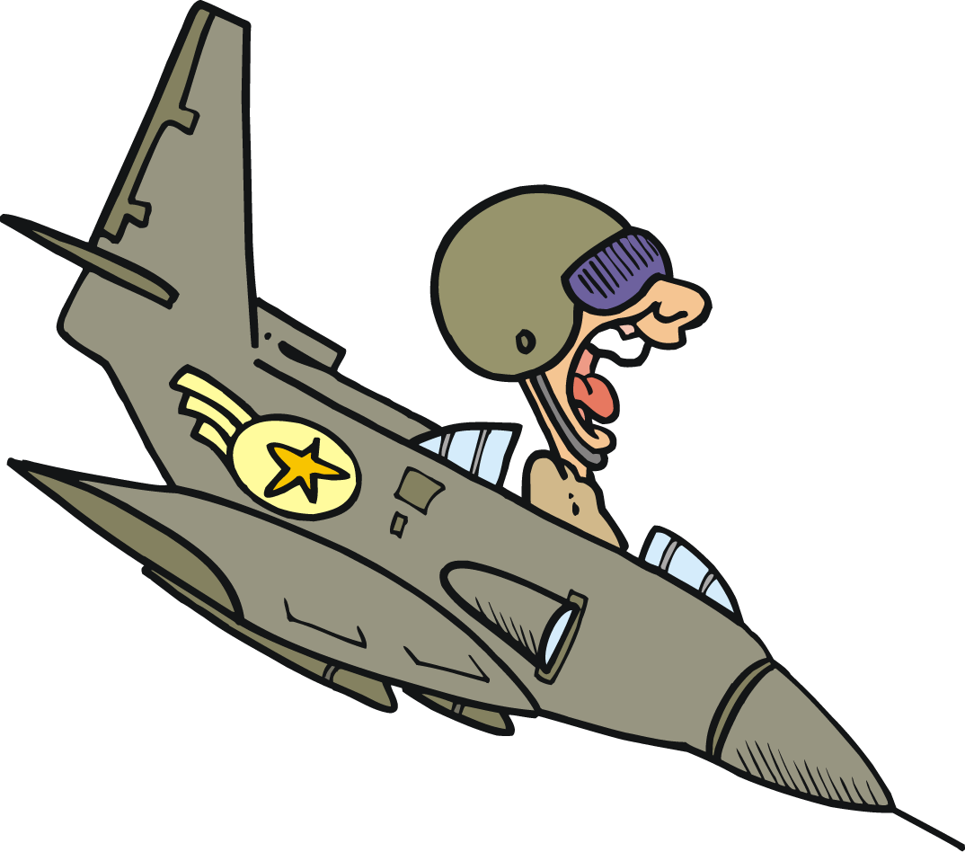 Download Transparent Jets Clipart - Cartoon - Png Download (#5616775