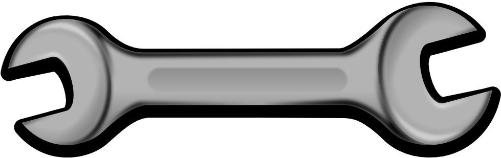 Wrench Clipart Wrench Clipart - Wrench Clipart - Png Download (1000x400), Png Download