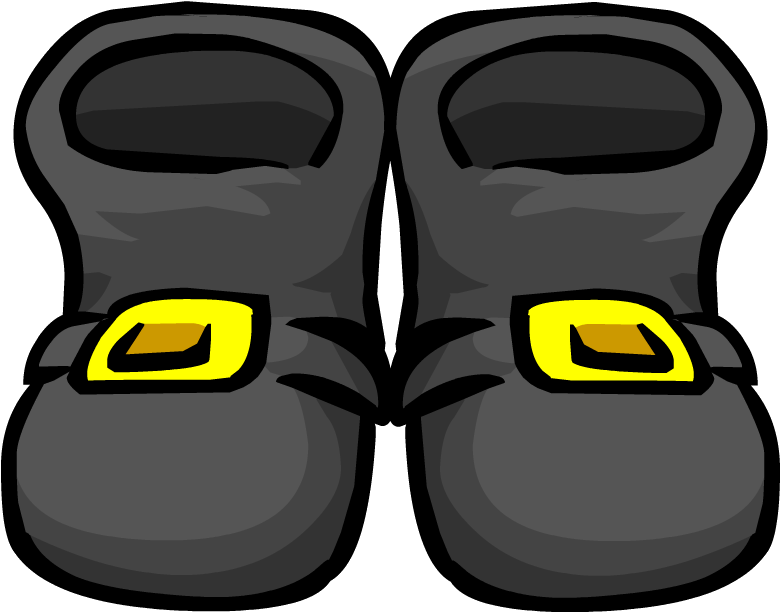 Club Penguin Wiki - Pirate Boots Clip Art - Png Download (840x818), Png Download