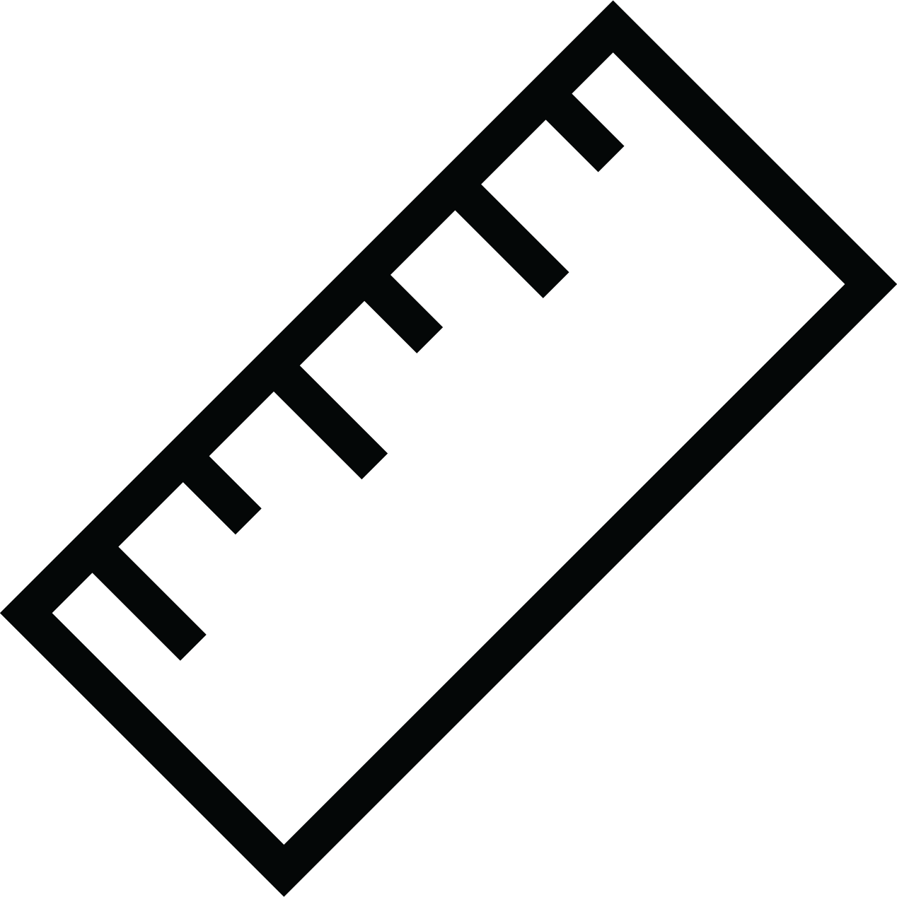 Trade Support Icons - Clipart Ruler Transparent Background - Png Download (1268x1269), Png Download