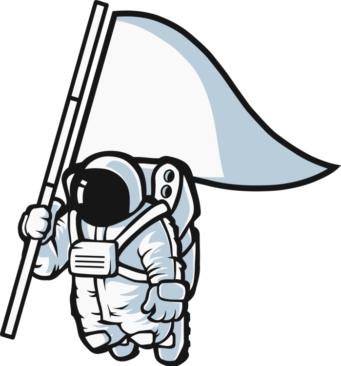 Line Art,artwork,fictional Character - Space Exploration Clip Art - Png Download (699x750), Png Download