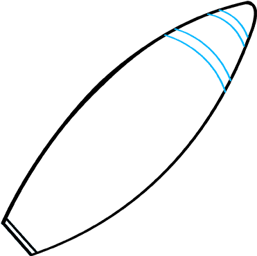 How To Draw Rocket Ship - Line Art Clipart (680x678), Png Download