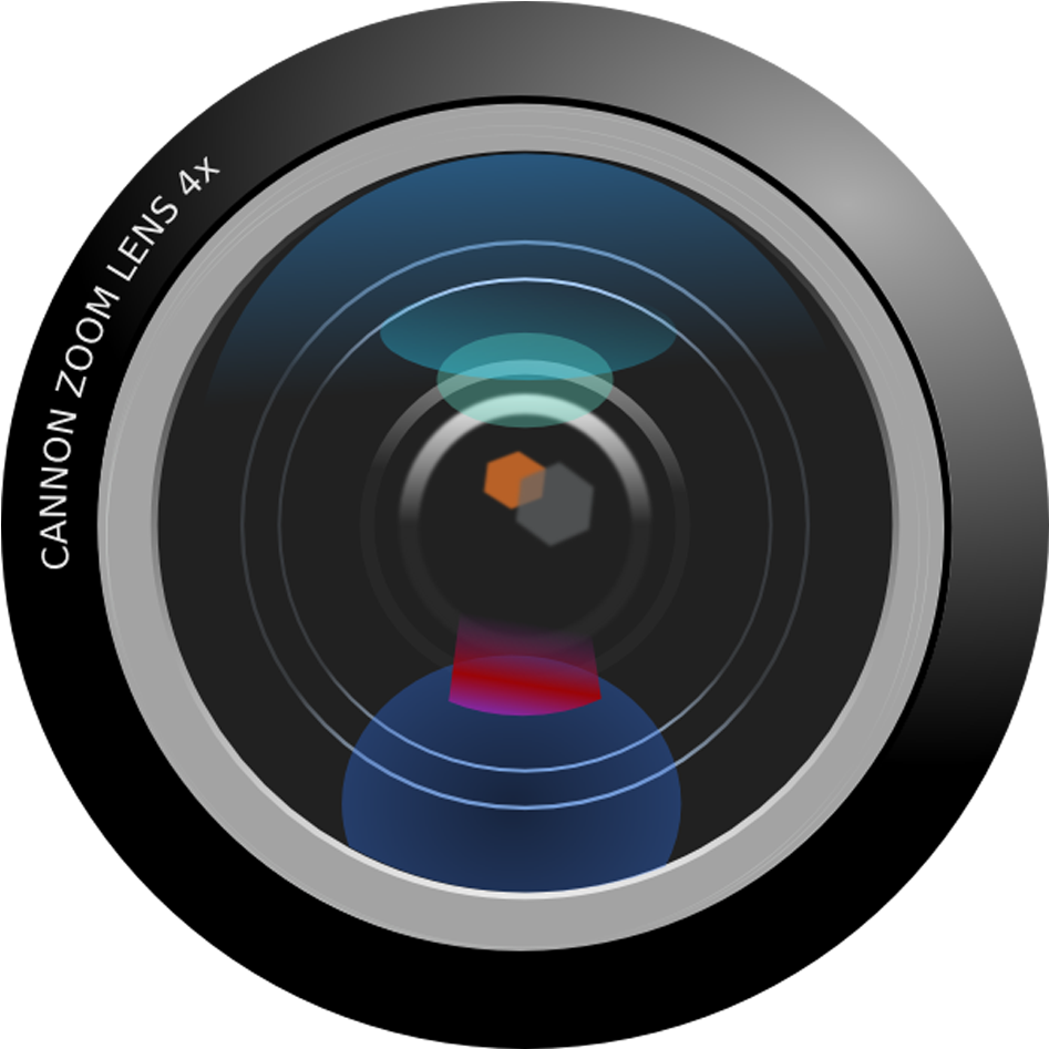 Camera Lens Clipart Png , Png Download - Camera Lense Clipart Transparent Png (947x947), Png Download