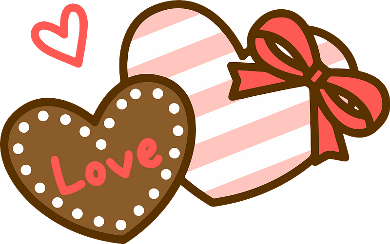 Valentine"s Day Chocolate Clipart - Good Night Love - Png Download (800x502), Png Download