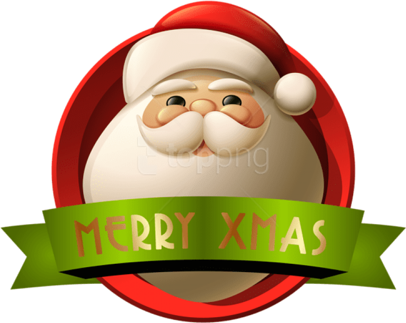 Free Png Santa Merry Xmas Decoration Png Clip-art Png - Merry Christmas Santa Png Transparent Png (829x660), Png Download