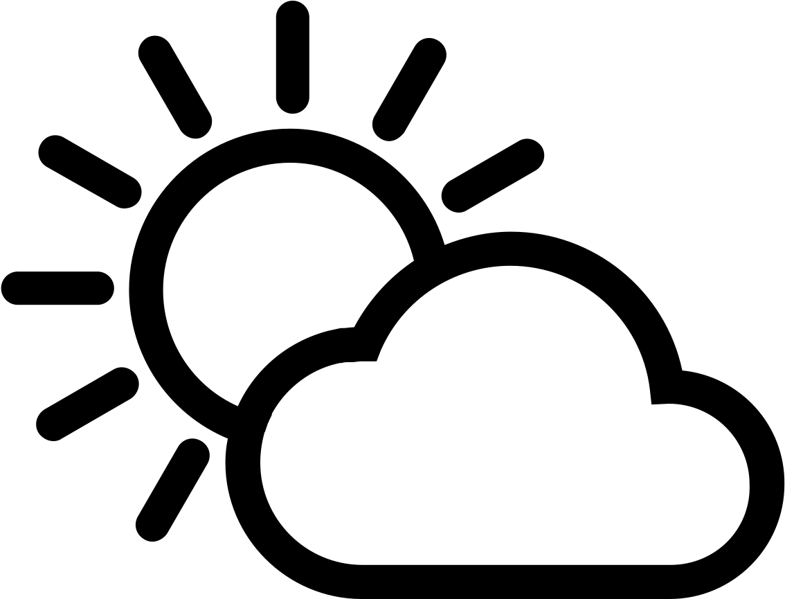Outline Of The Plant And Sun Clipart (1200x1200), Png Download