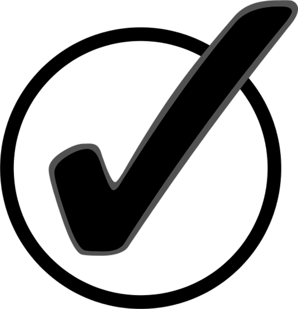 Thumb Image - Circle With A Check Clipart (600x621), Png Download