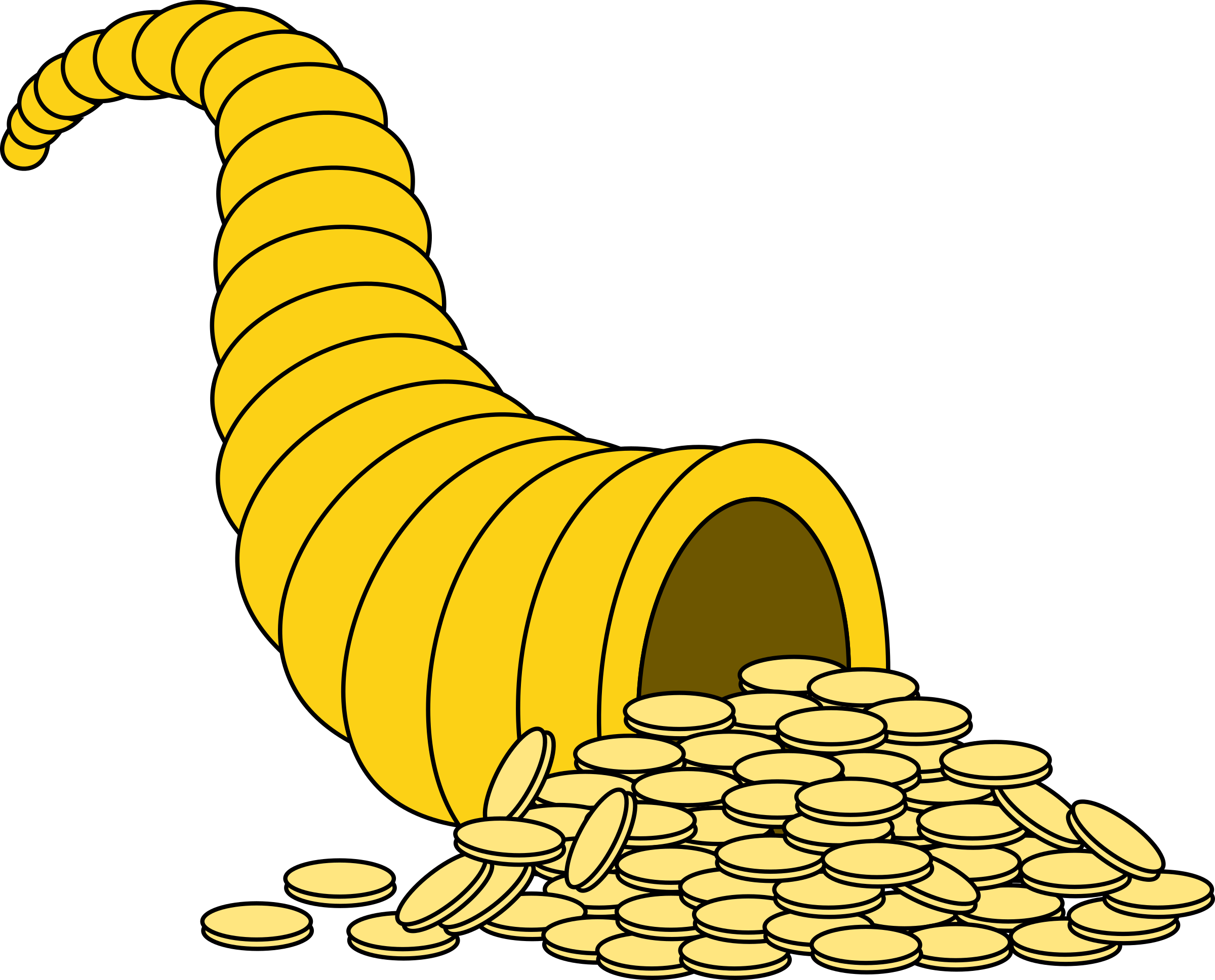 Clipart - Imagenes De La Cornucopia - Png Download (2400x1937), Png Download