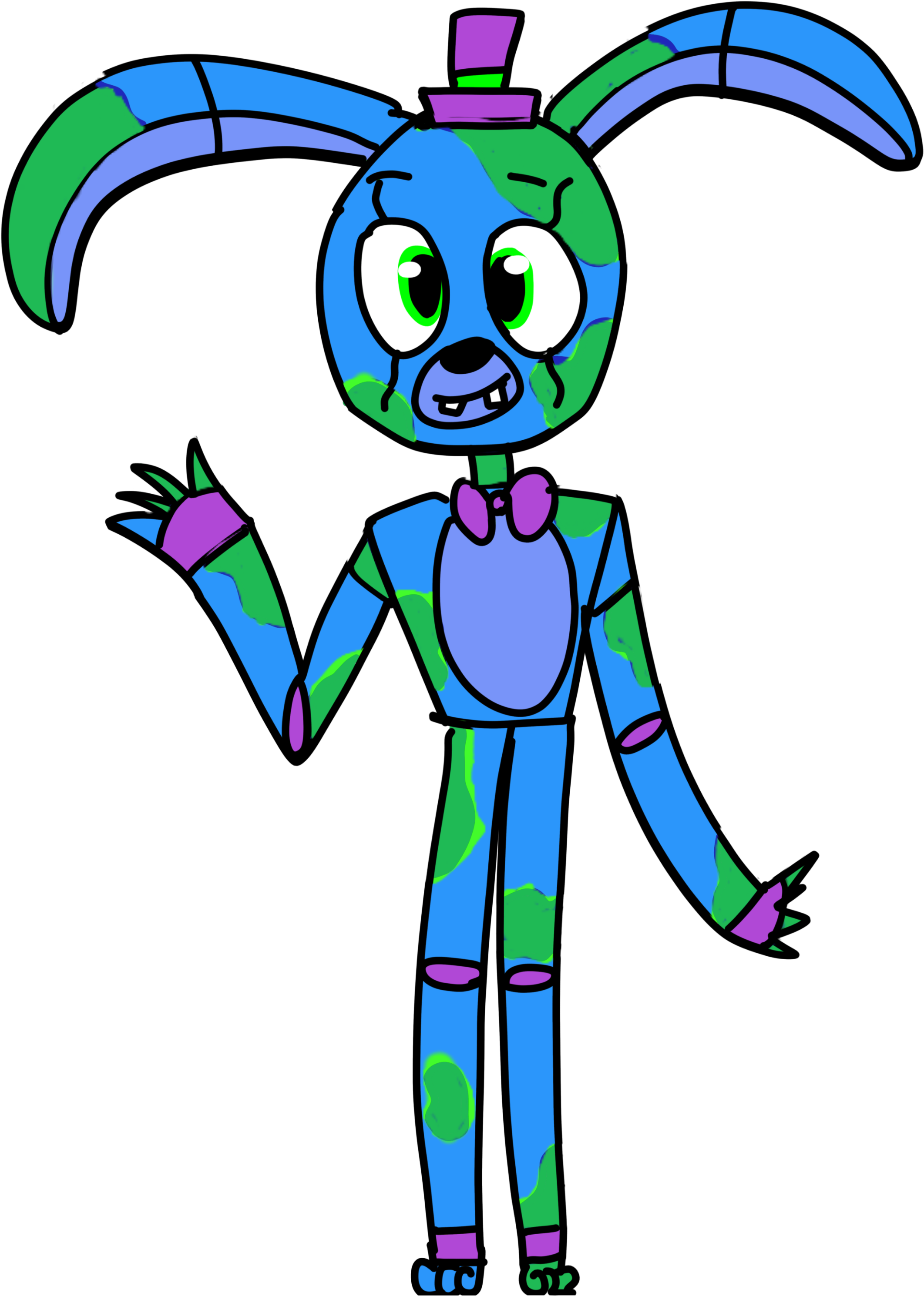 I Died My Fur - Cartoon Clipart (3464x3464), Png Download