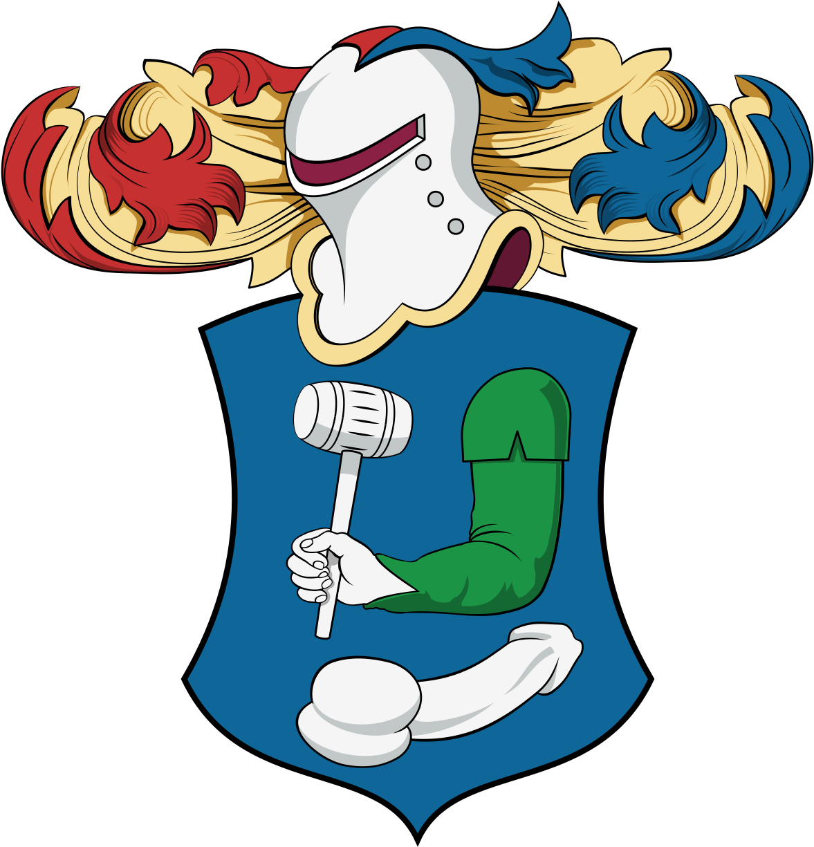 Coat Of Arms With Penis Clipart (1200x1250), Png Download