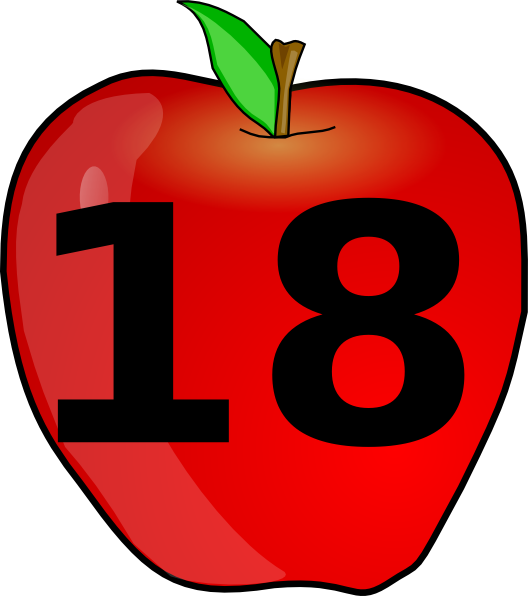 Clip Art Numbers 20 - Png Download (528x596), Png Download