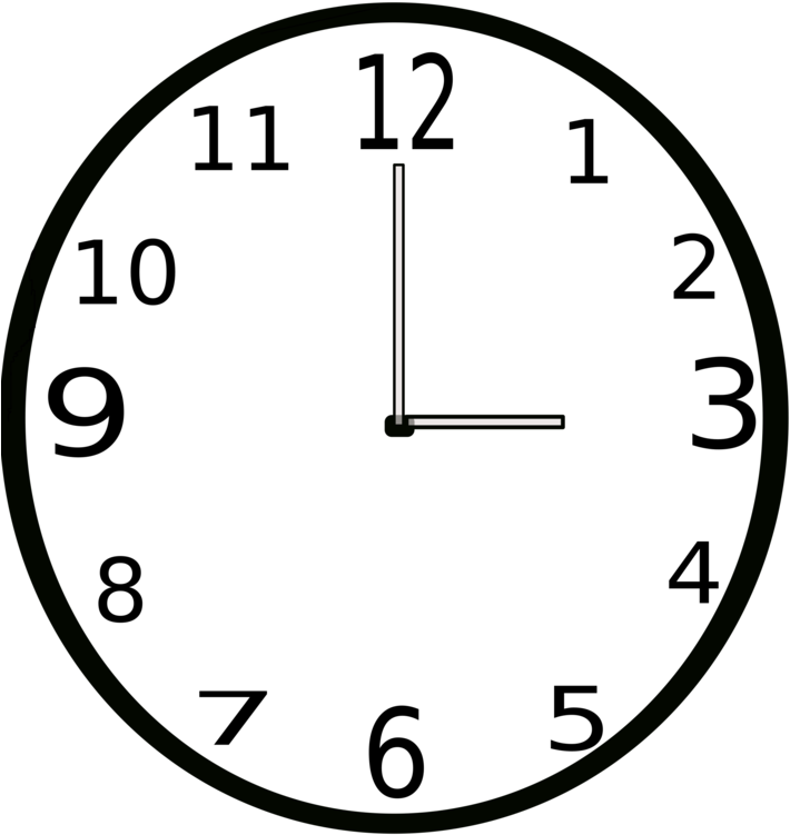 Angle,home Accessories,clock - Circle Clipart (1254x750), Png Download