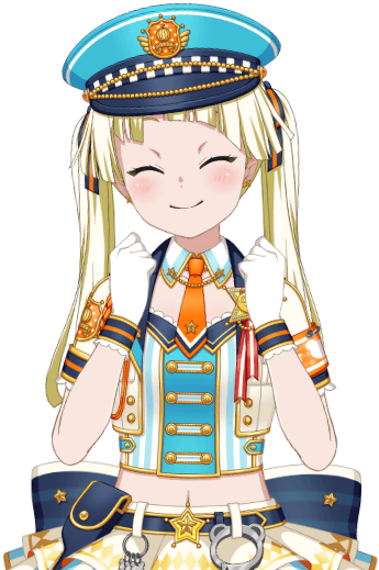 Bang Dream Kokoro Police Clipart (600x600), Png Download