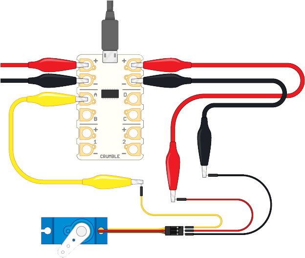 Crumble Motor Using A Switch Clipart (648x593), Png Download