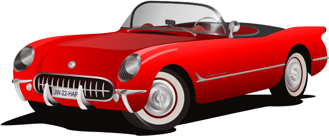 Sport Car Cartoon Hd Png Clipart (800x618), Png Download