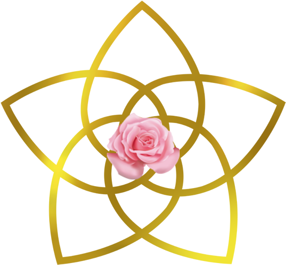 Pentagram Flower Clipart (600x580), Png Download