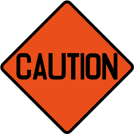 Pics Of Caution Signs - Traffic Sign Clipart (567x567), Png Download