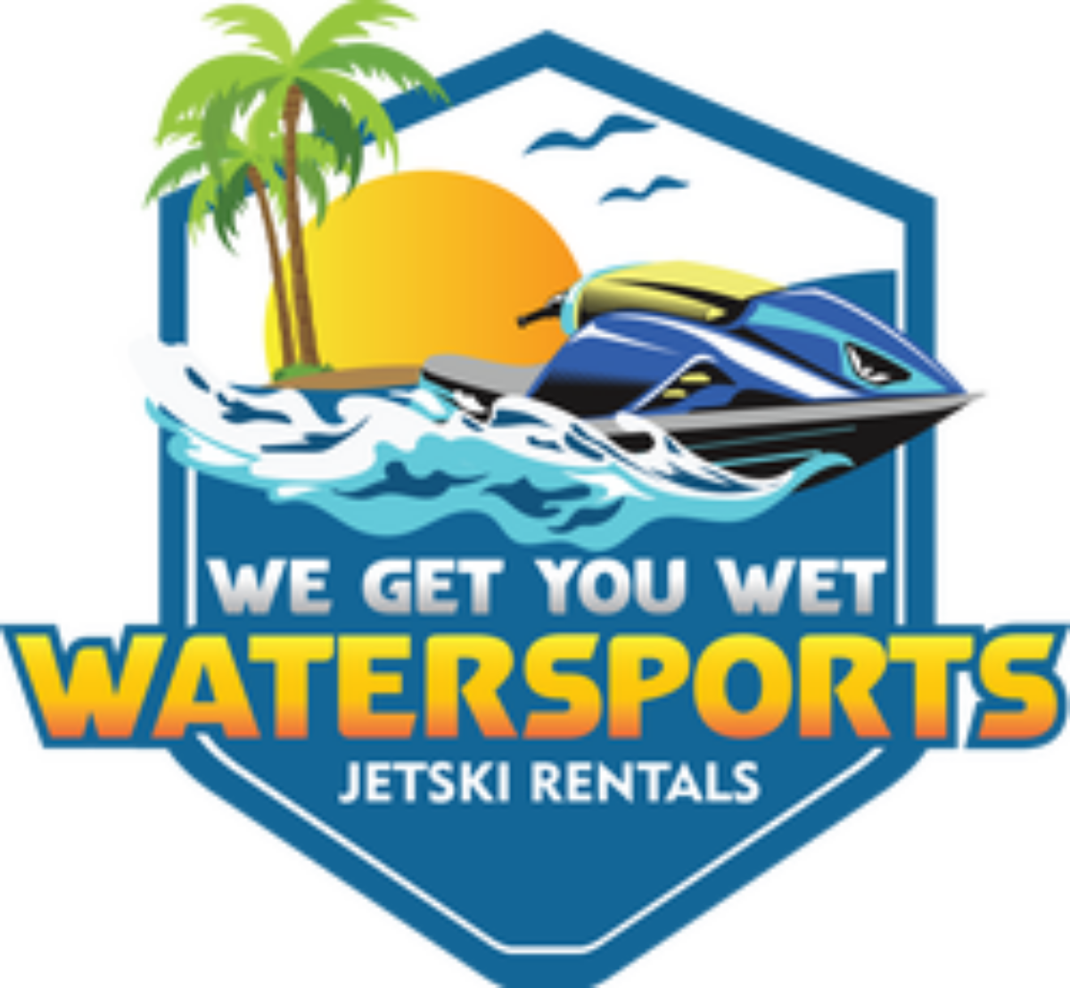 Jet Ski Rental Logo Clipart (1200x1108), Png Download