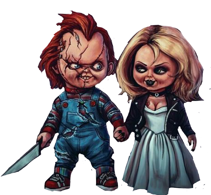 Chucky Sticker - Chucky Valentines Day Cards Clipart (712x657), Png Download