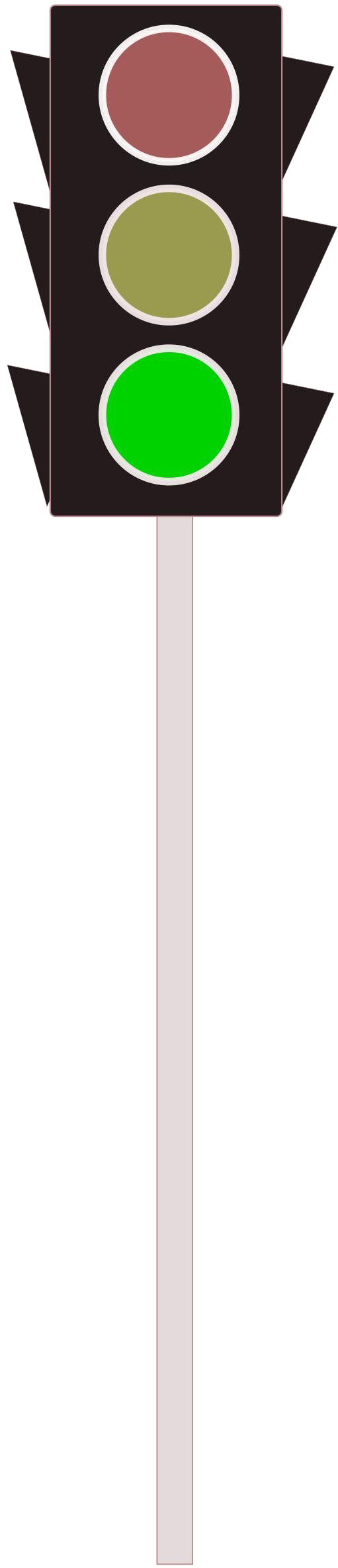 Traffic Light Transparent Background Png - Rosa Candida Audur Ava Olafsdottir Clipart (511x2369), Png Download