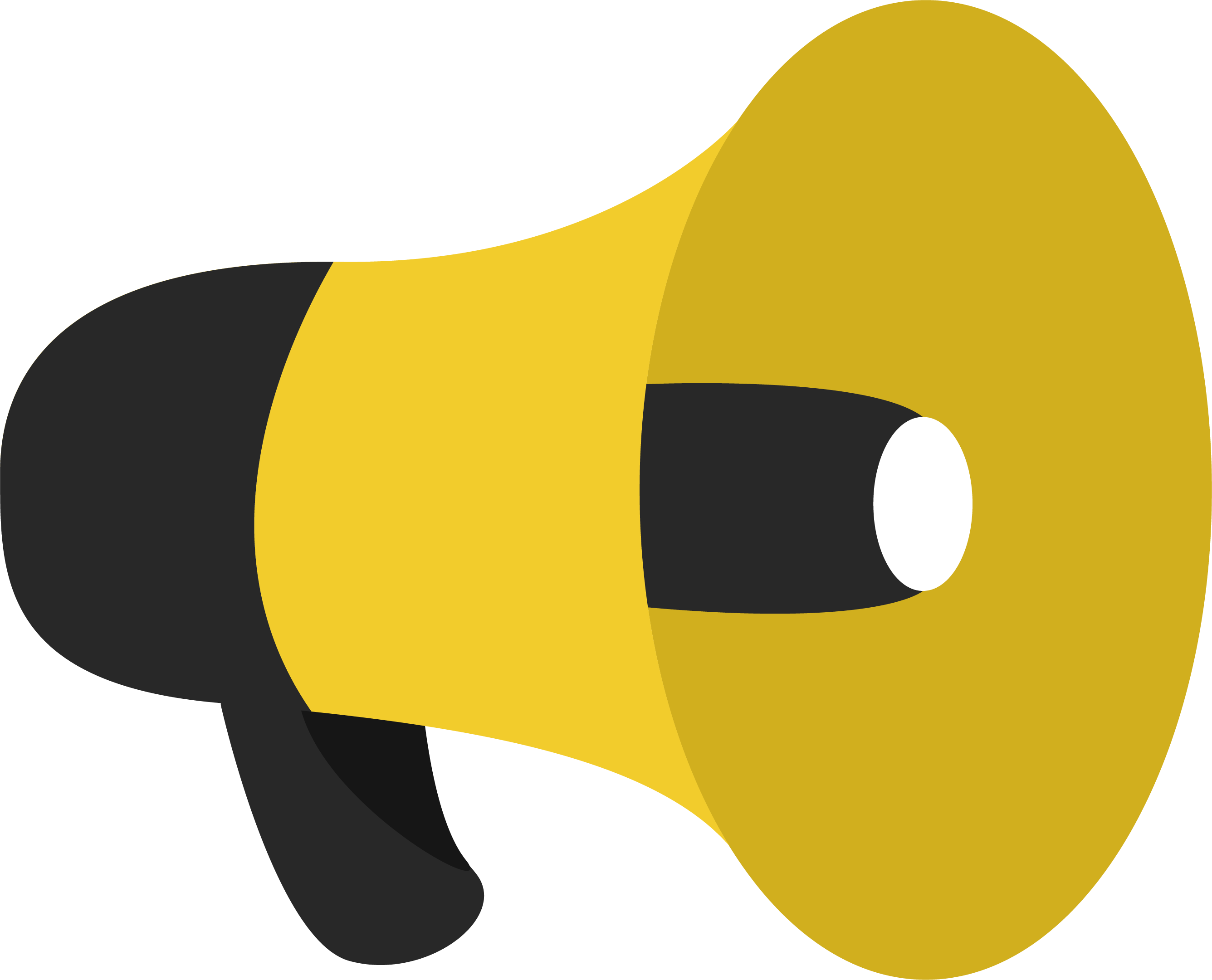 Cheer Trumpet Png Download Clipart (2672x2161), Png Download