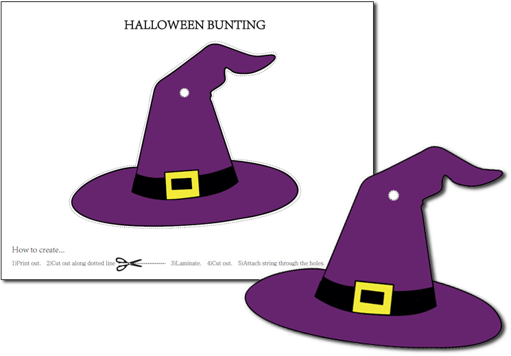 Halloween Bunting Ideas Clipart (760x560), Png Download