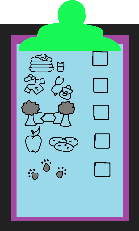 Blue's Clues Clipboard - Png Download (749x1000), Png Download